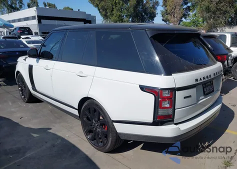 2013 Land Rover Range Rover Supercharged из США, поврежденный, VIN SALGS2EF9DA124536